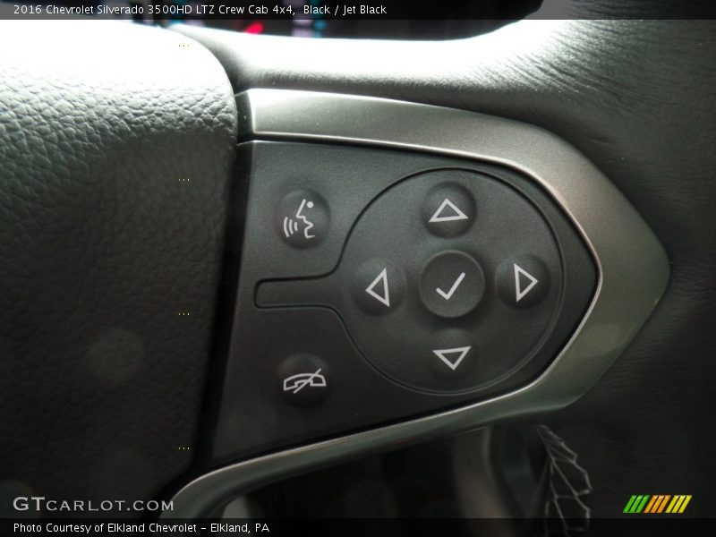 Black / Jet Black 2016 Chevrolet Silverado 3500HD LTZ Crew Cab 4x4