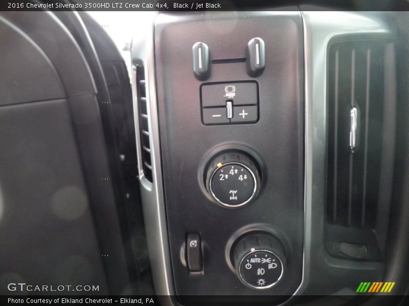 Black / Jet Black 2016 Chevrolet Silverado 3500HD LTZ Crew Cab 4x4