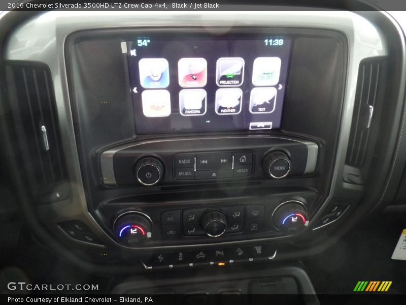 Black / Jet Black 2016 Chevrolet Silverado 3500HD LTZ Crew Cab 4x4