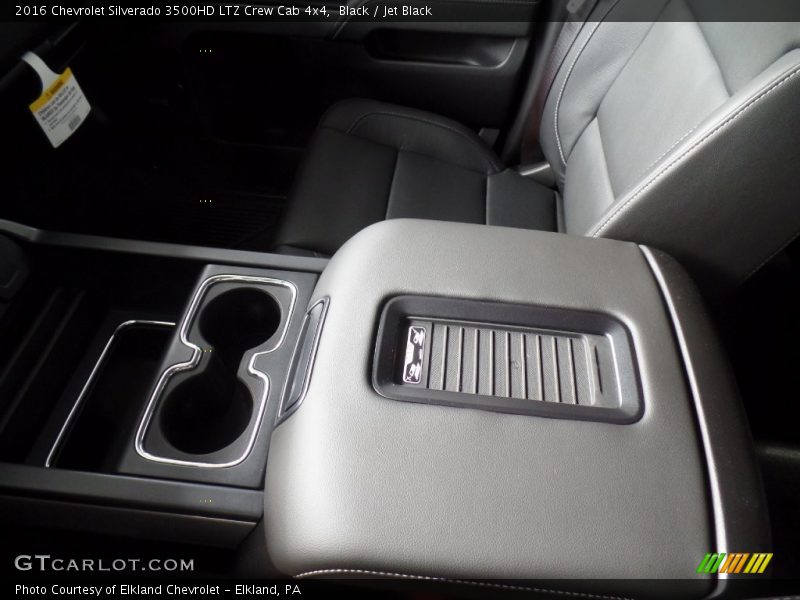 Black / Jet Black 2016 Chevrolet Silverado 3500HD LTZ Crew Cab 4x4