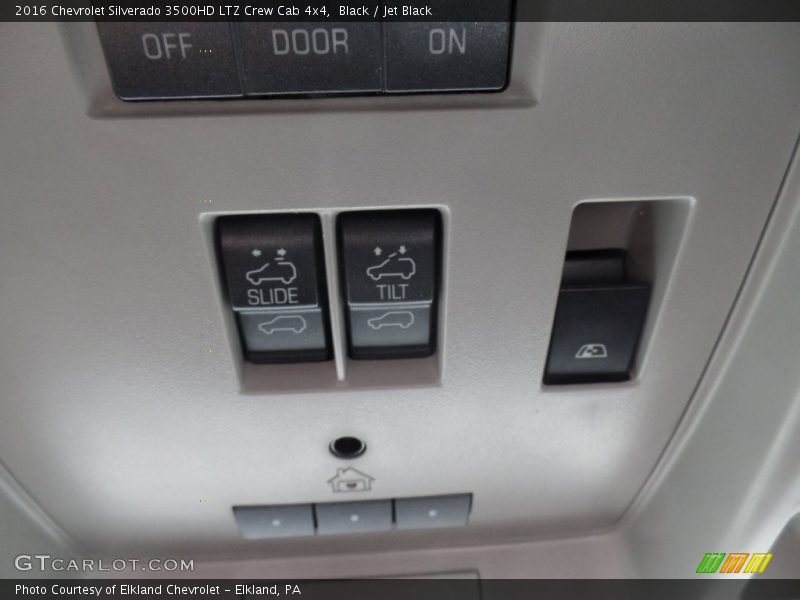 Black / Jet Black 2016 Chevrolet Silverado 3500HD LTZ Crew Cab 4x4