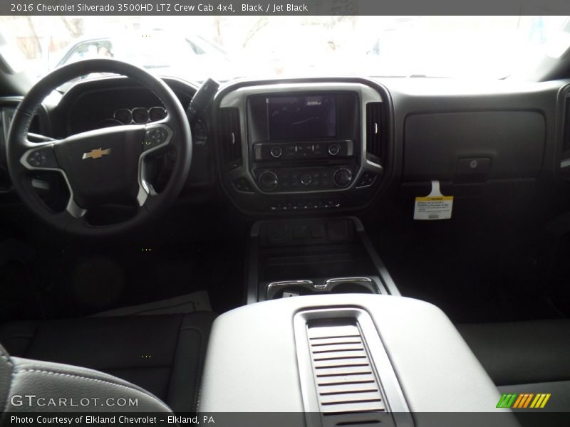 Black / Jet Black 2016 Chevrolet Silverado 3500HD LTZ Crew Cab 4x4