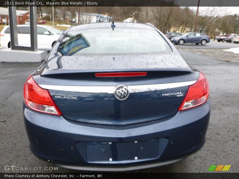 Majestic Blue Metallic / Ebony 2011 Buick Regal CXL