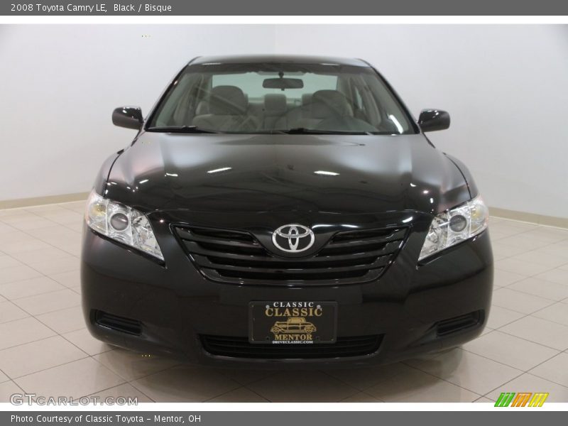 Black / Bisque 2008 Toyota Camry LE