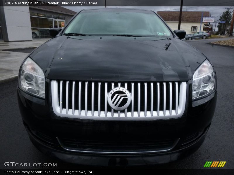 Black Ebony / Camel 2007 Mercury Milan V6 Premier