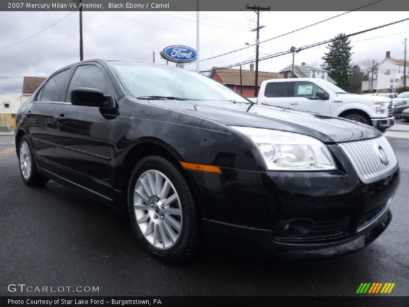 Black Ebony / Camel 2007 Mercury Milan V6 Premier
