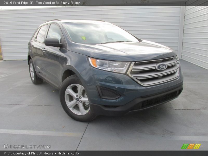 Front 3/4 View of 2016 Edge SE