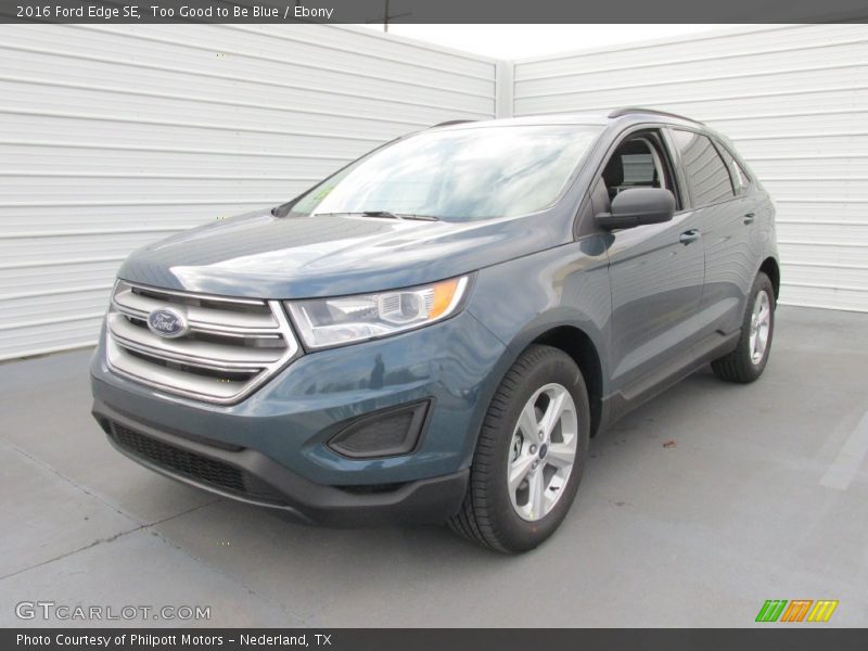 Front 3/4 View of 2016 Edge SE