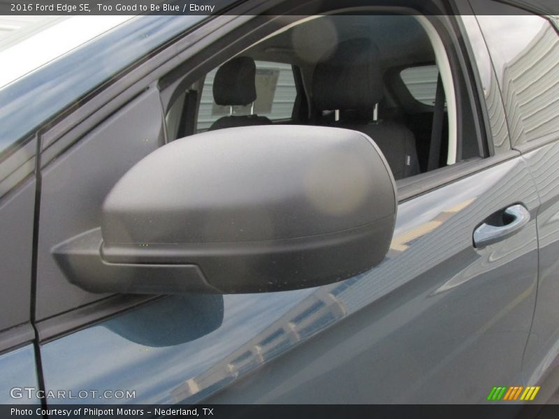 Too Good to Be Blue / Ebony 2016 Ford Edge SE