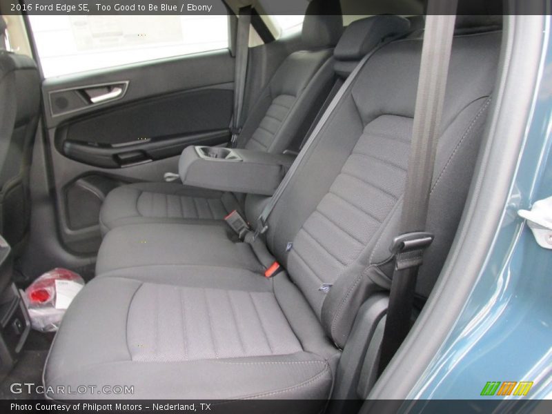 Too Good to Be Blue / Ebony 2016 Ford Edge SE