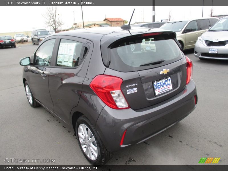 Titanium Metallic / Jet Black 2016 Chevrolet Spark LT