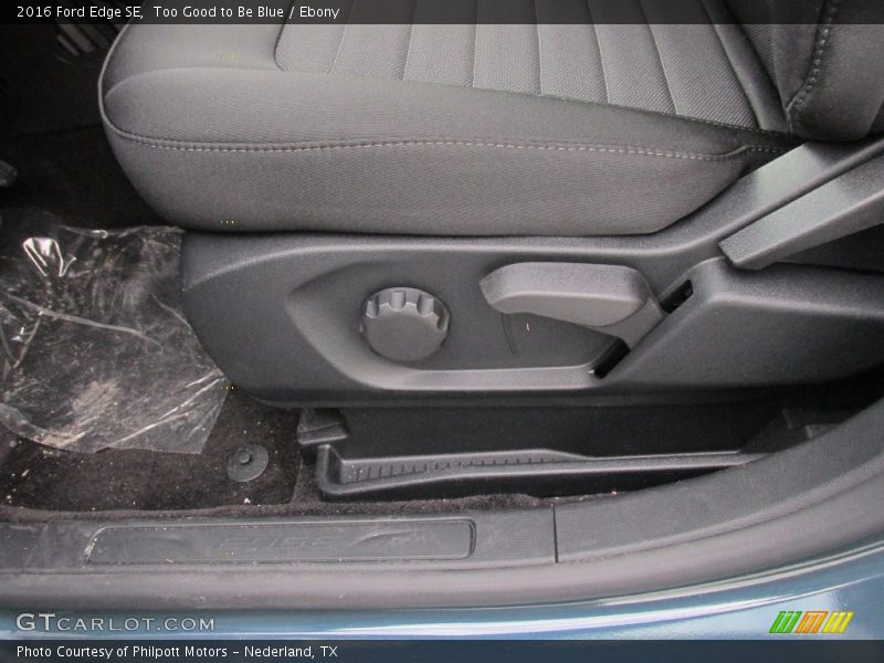 Too Good to Be Blue / Ebony 2016 Ford Edge SE