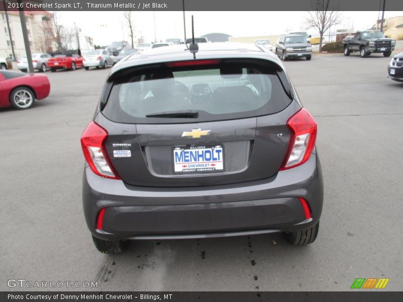 Titanium Metallic / Jet Black 2016 Chevrolet Spark LT