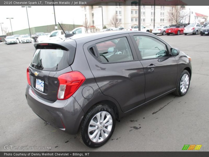 Titanium Metallic / Jet Black 2016 Chevrolet Spark LT