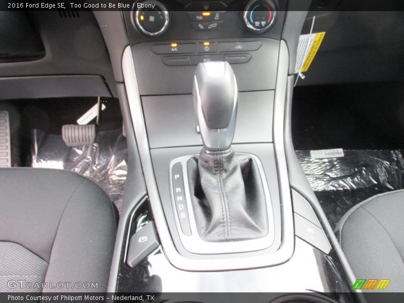 Too Good to Be Blue / Ebony 2016 Ford Edge SE