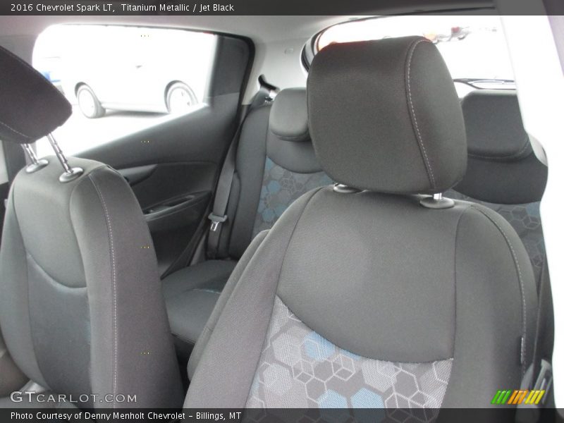Titanium Metallic / Jet Black 2016 Chevrolet Spark LT