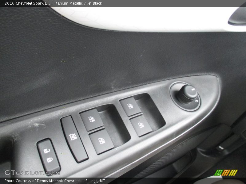 Titanium Metallic / Jet Black 2016 Chevrolet Spark LT