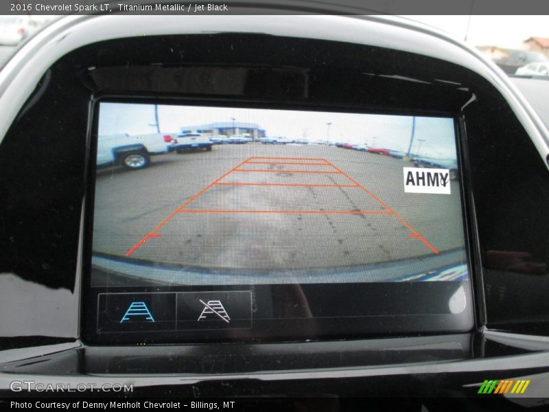 Titanium Metallic / Jet Black 2016 Chevrolet Spark LT