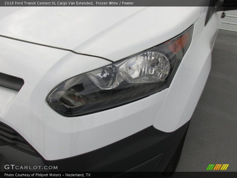Frozen White / Pewter 2016 Ford Transit Connect XL Cargo Van Extended