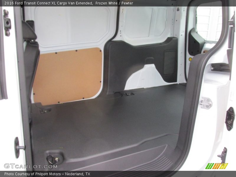 Frozen White / Pewter 2016 Ford Transit Connect XL Cargo Van Extended