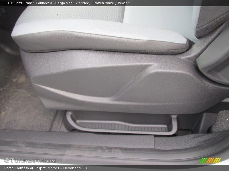 Frozen White / Pewter 2016 Ford Transit Connect XL Cargo Van Extended