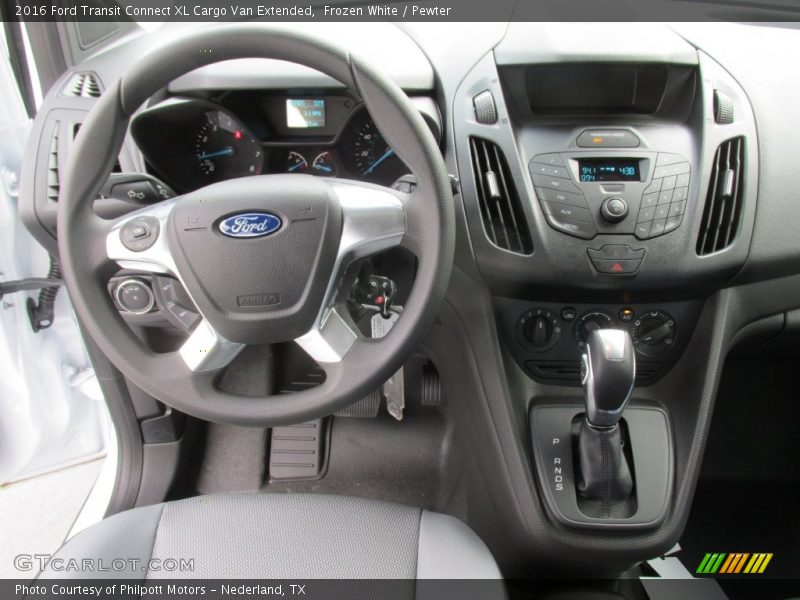 Dashboard of 2016 Transit Connect XL Cargo Van Extended