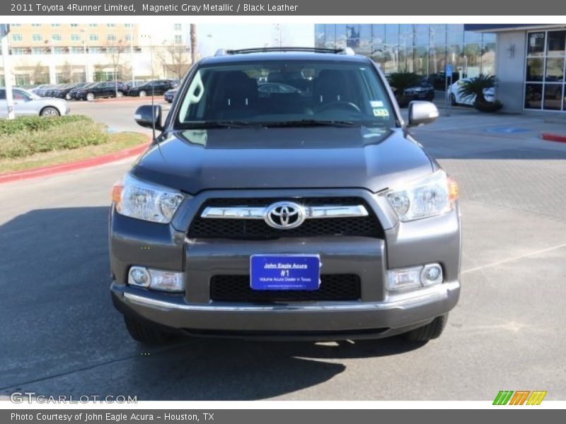 Magnetic Gray Metallic / Black Leather 2011 Toyota 4Runner Limited