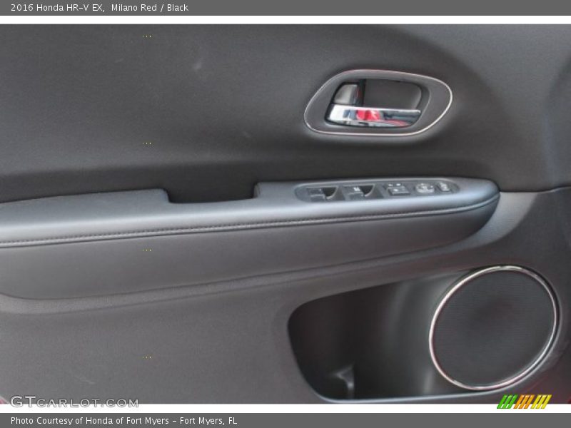 Milano Red / Black 2016 Honda HR-V EX