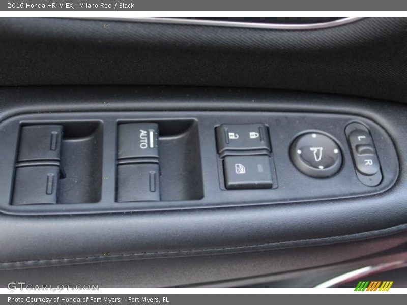 Milano Red / Black 2016 Honda HR-V EX