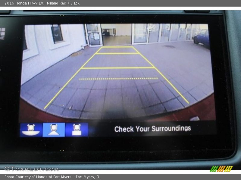 Milano Red / Black 2016 Honda HR-V EX