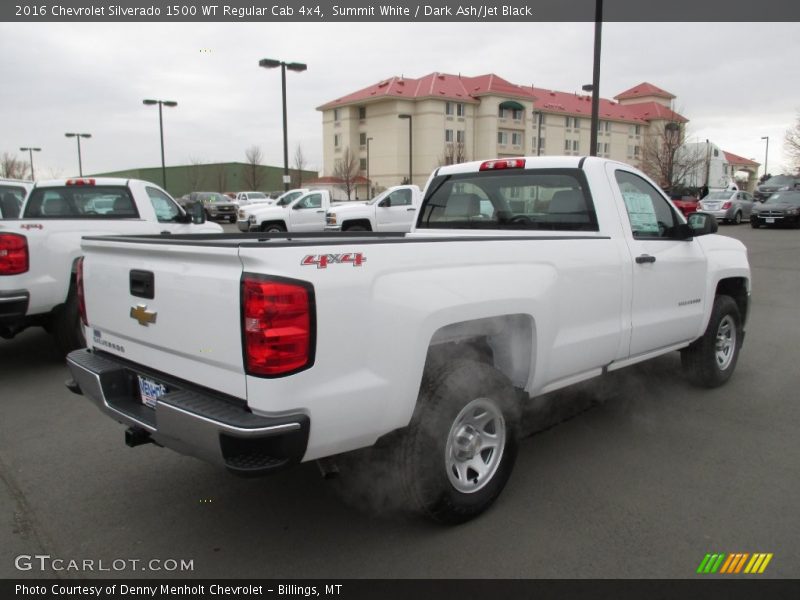 Summit White / Dark Ash/Jet Black 2016 Chevrolet Silverado 1500 WT Regular Cab 4x4