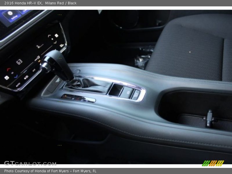 Milano Red / Black 2016 Honda HR-V EX