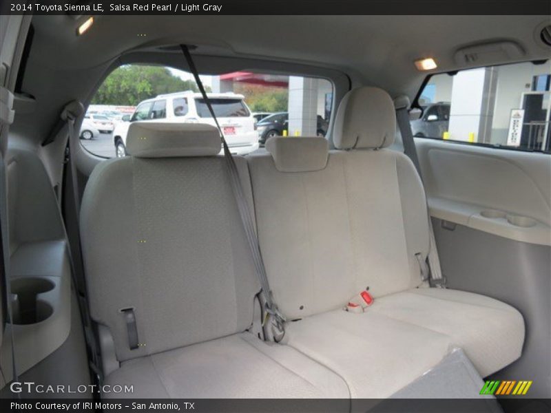 Salsa Red Pearl / Light Gray 2014 Toyota Sienna LE