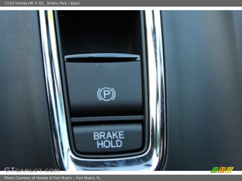 Milano Red / Black 2016 Honda HR-V EX