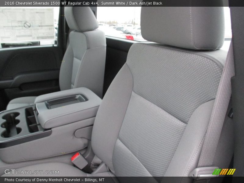 Summit White / Dark Ash/Jet Black 2016 Chevrolet Silverado 1500 WT Regular Cab 4x4