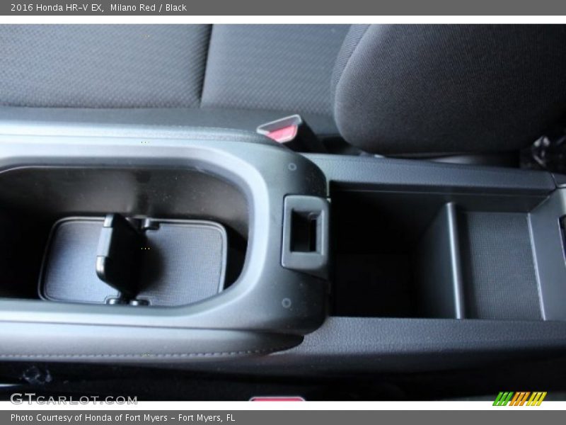 Milano Red / Black 2016 Honda HR-V EX