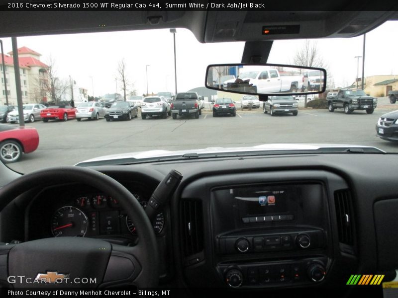 Summit White / Dark Ash/Jet Black 2016 Chevrolet Silverado 1500 WT Regular Cab 4x4