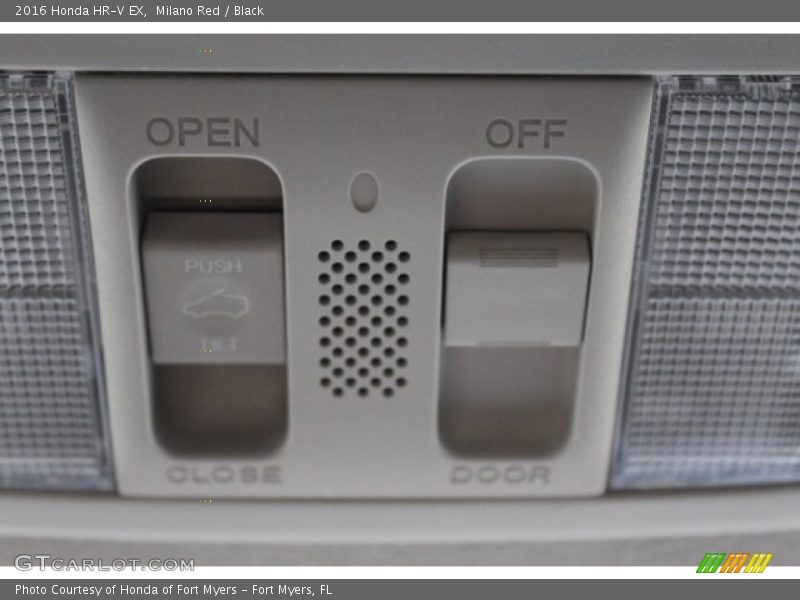 Milano Red / Black 2016 Honda HR-V EX