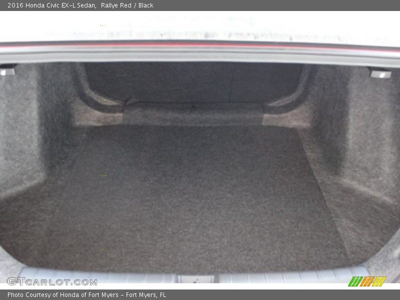 Rallye Red / Black 2016 Honda Civic EX-L Sedan