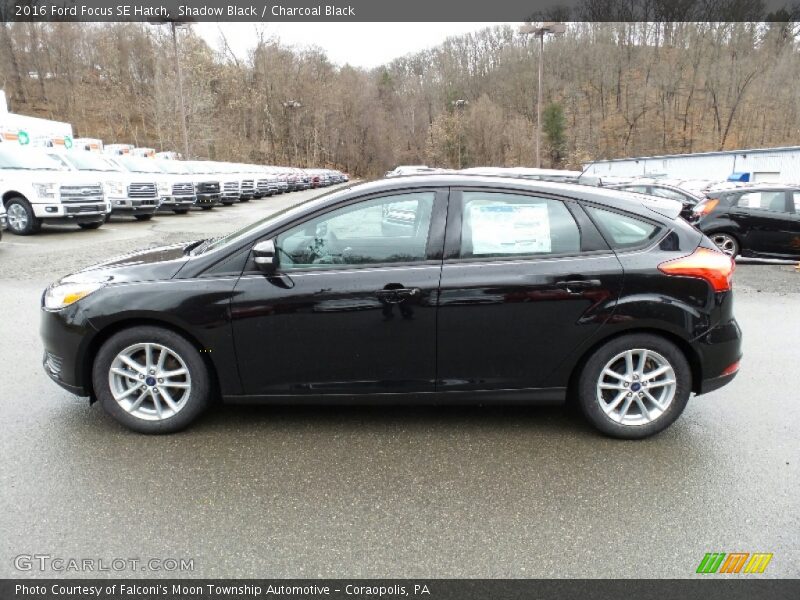Shadow Black / Charcoal Black 2016 Ford Focus SE Hatch