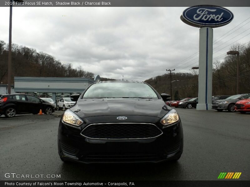 Shadow Black / Charcoal Black 2016 Ford Focus SE Hatch