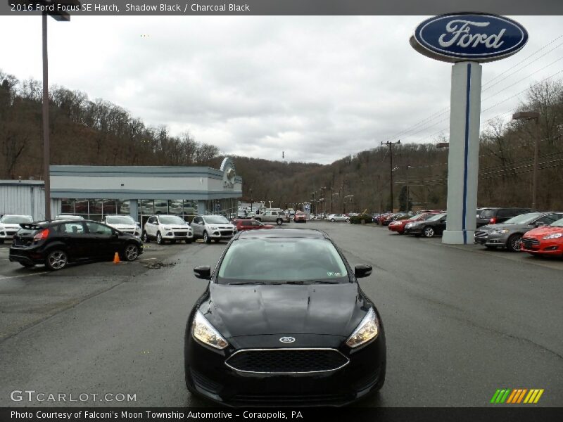 Shadow Black / Charcoal Black 2016 Ford Focus SE Hatch