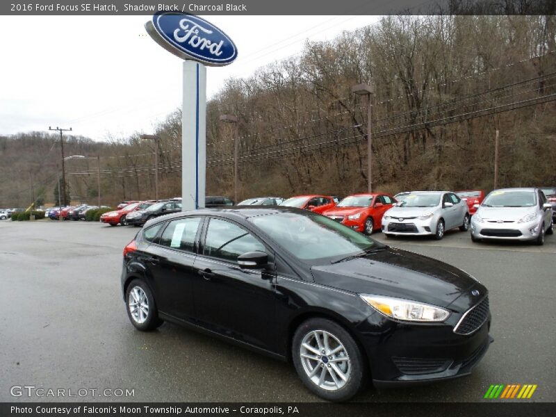 Shadow Black / Charcoal Black 2016 Ford Focus SE Hatch