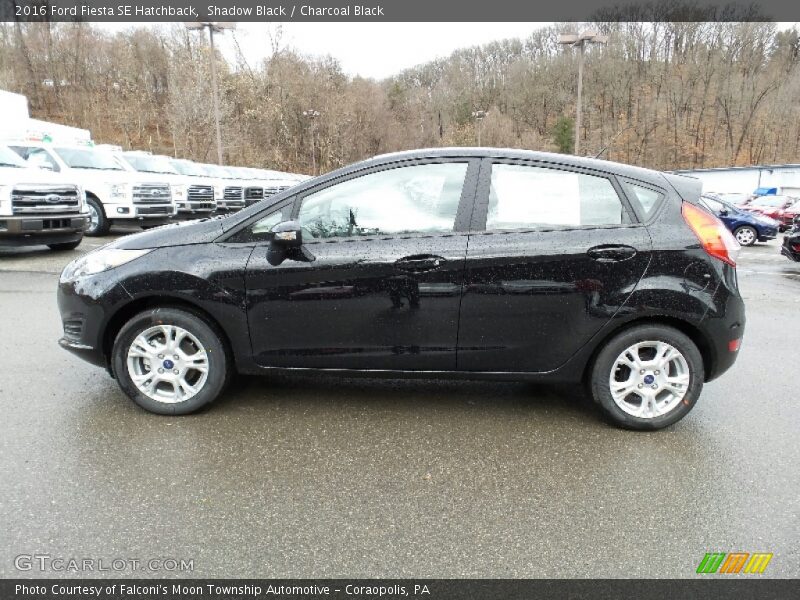 Shadow Black / Charcoal Black 2016 Ford Fiesta SE Hatchback