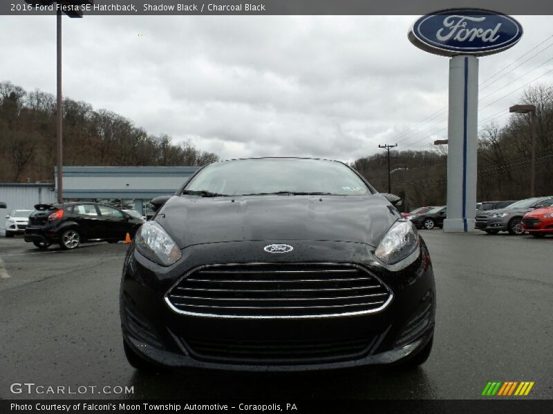 Shadow Black / Charcoal Black 2016 Ford Fiesta SE Hatchback