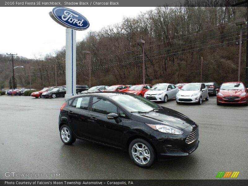 Shadow Black / Charcoal Black 2016 Ford Fiesta SE Hatchback