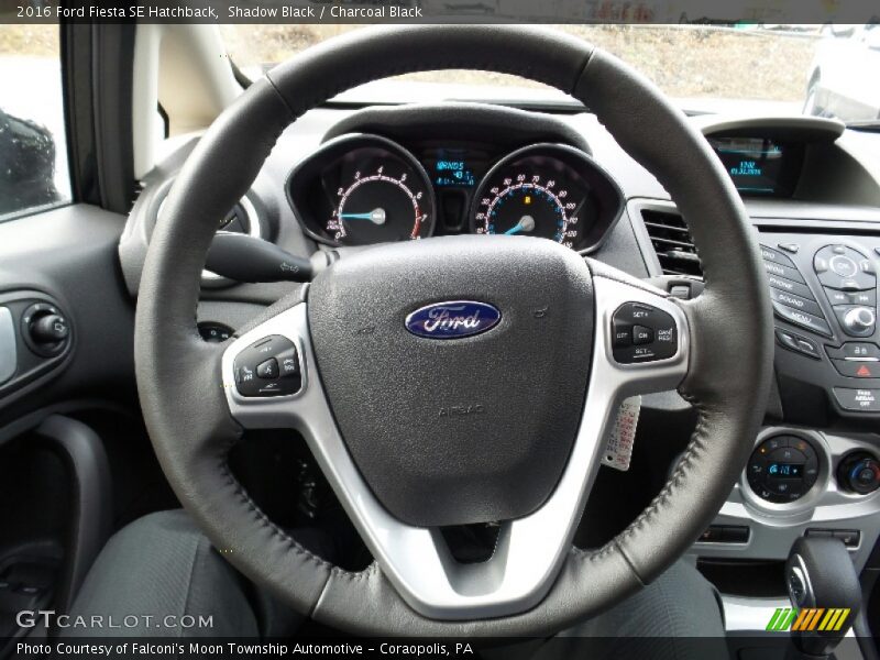 Shadow Black / Charcoal Black 2016 Ford Fiesta SE Hatchback