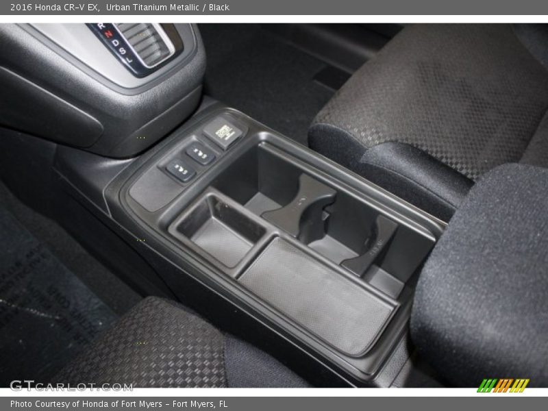 Urban Titanium Metallic / Black 2016 Honda CR-V EX