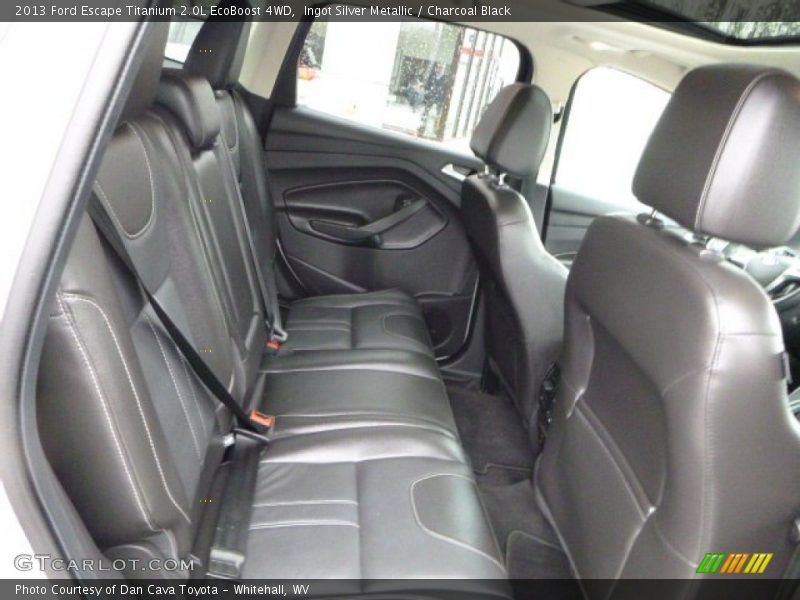 Ingot Silver Metallic / Charcoal Black 2013 Ford Escape Titanium 2.0L EcoBoost 4WD