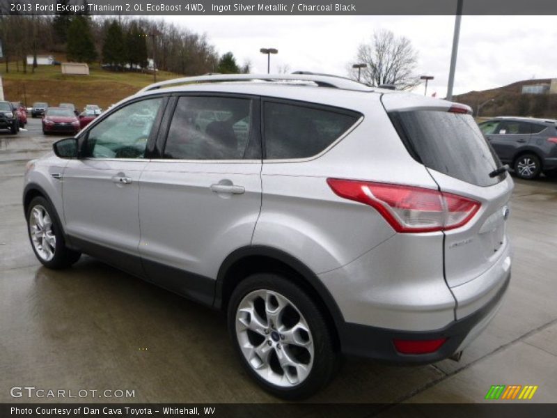 Ingot Silver Metallic / Charcoal Black 2013 Ford Escape Titanium 2.0L EcoBoost 4WD